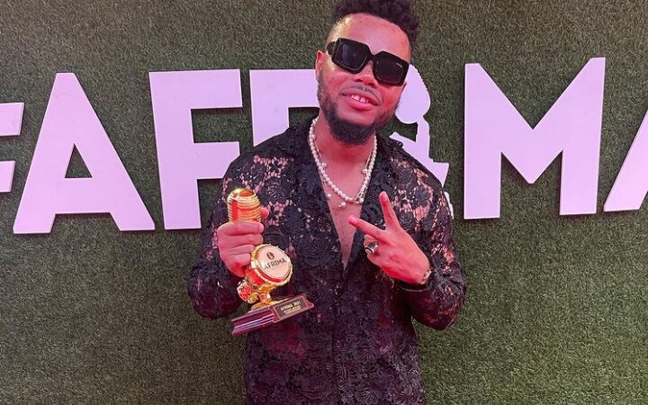 Majoos est devenu le premier artiste RD Congolais urbain à remporter le prix afrima